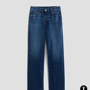 AG Brinley mid-rise straight jeans, NWT, Poetic wash, 27
